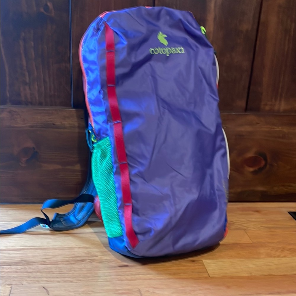 Cotopaxi Purple and Red Backpack Lightweight Outdoor Essential